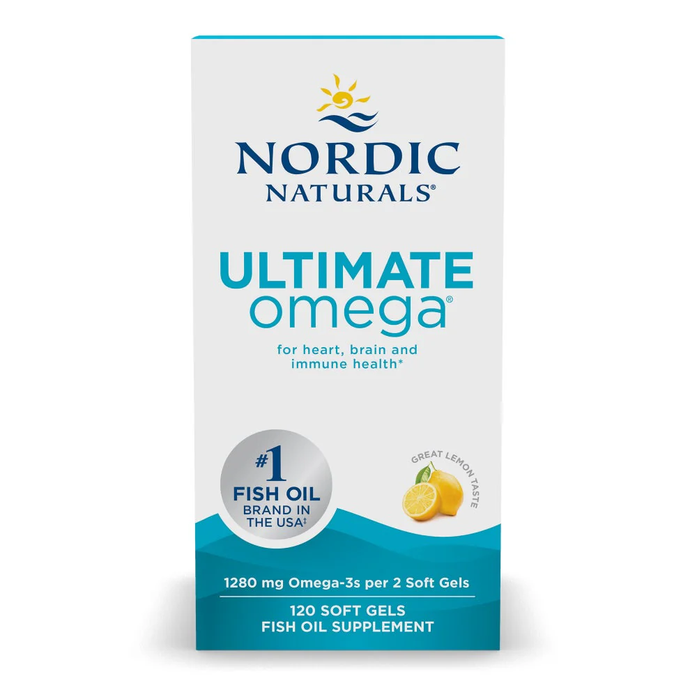 Ultimate Omega 1280mg 120 softgels (Nordic Naturals)