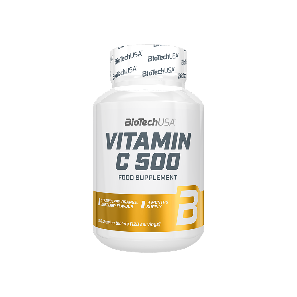 Vitamin C 500 120 chewable tabs (BiotechUSA)