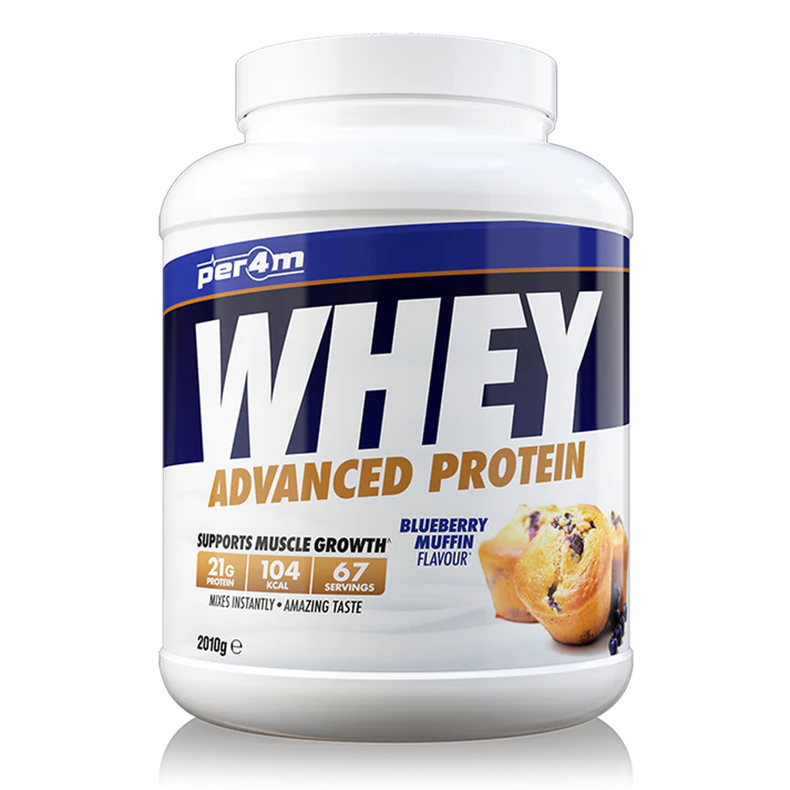 Advanced Whey Protein 2010g (PER4M Nutrition) Blueberry Muffin