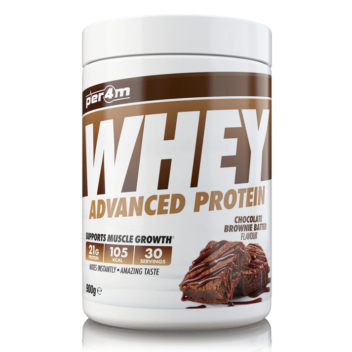 Advanced Whey Protein 900g (PER4M Nutrition) Chocolate Brownie Batter