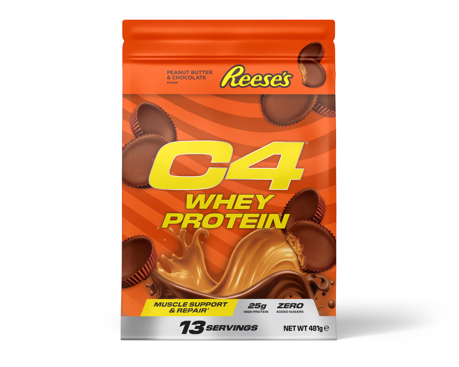 C4 Whey Protein 449g-481g, 13servs. (Cellucor)