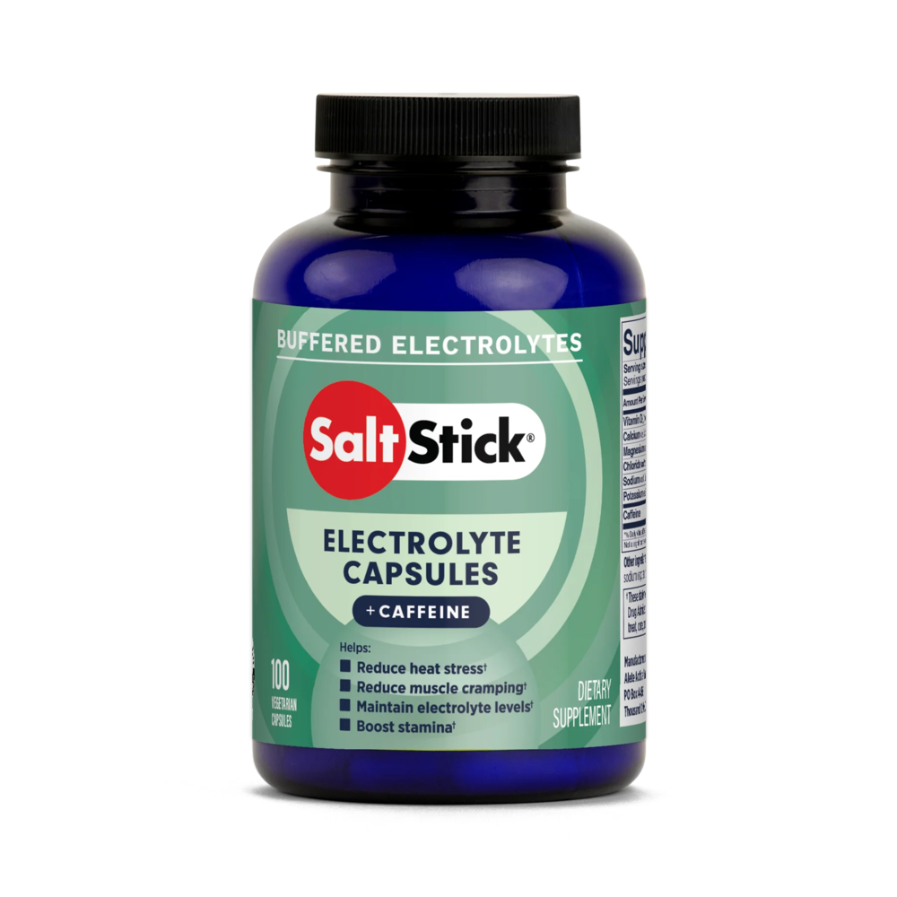 Electrolyte Caps Plus Caffeine 100caps (Saltstick)