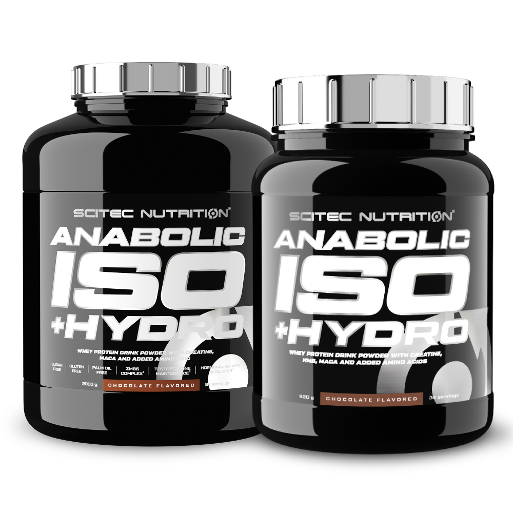 Anabolic Iso+Hydro 2000g + Anabolic Iso+Hydro 920g (Scitec Nutrition)