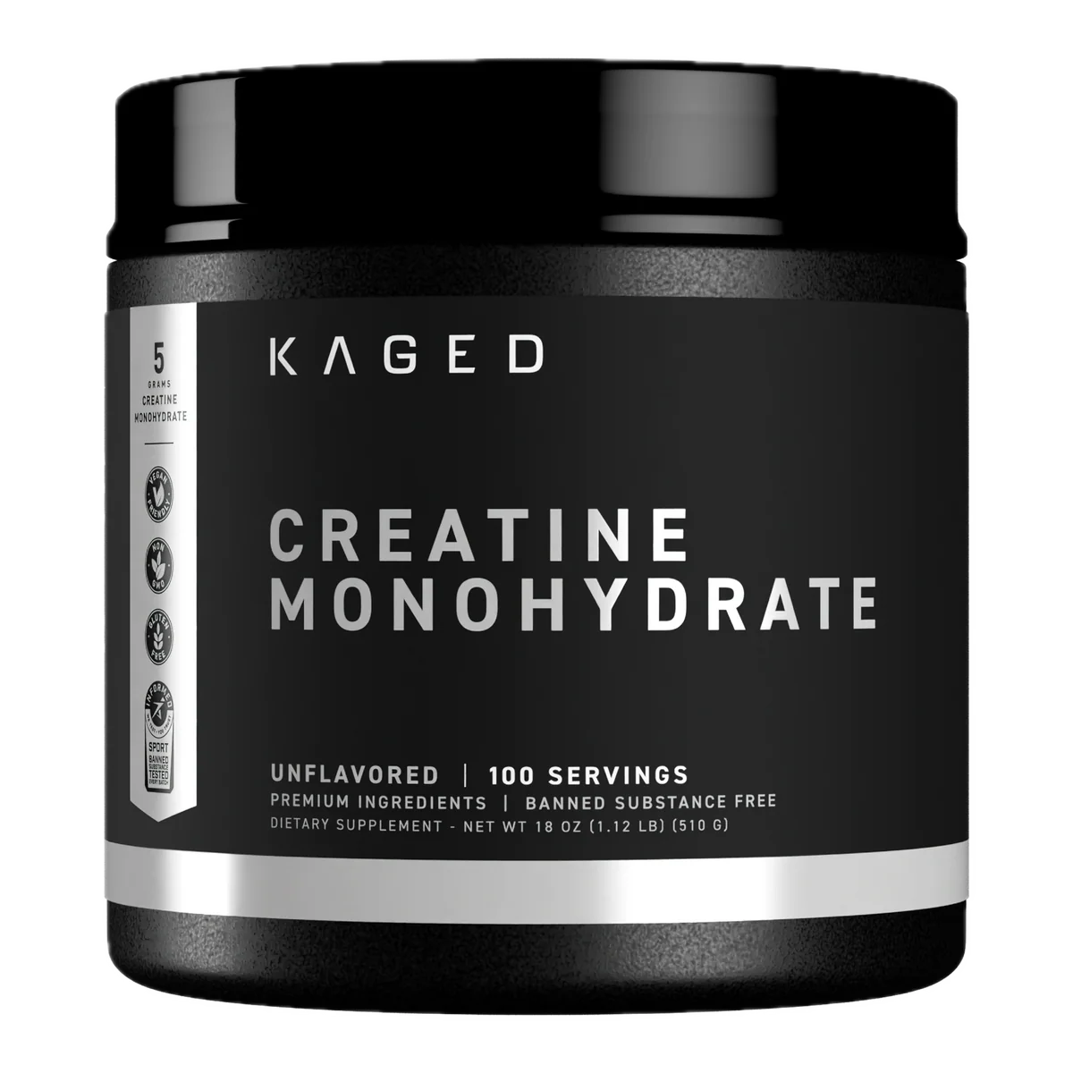 Creatine Monohydrate 510g (Kaged Muscle)