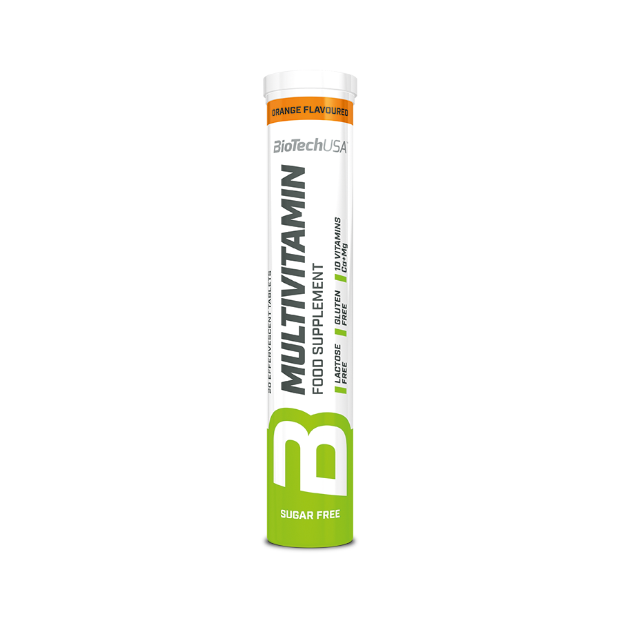 Multivitamin Effervescent 20tabs (BiotechUSA)