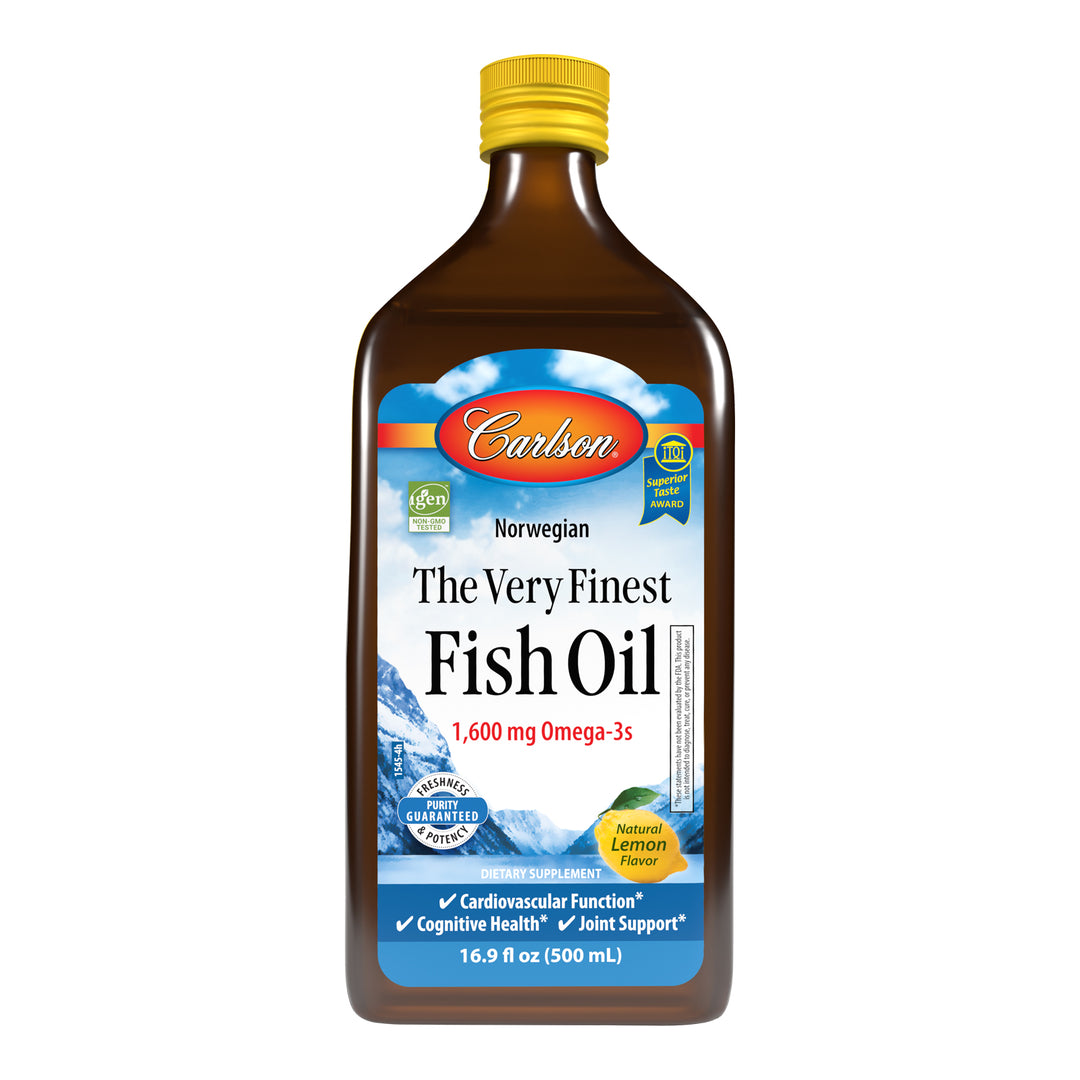 The Very Finest Fish Oil™ 500ml (Carlson Labs)