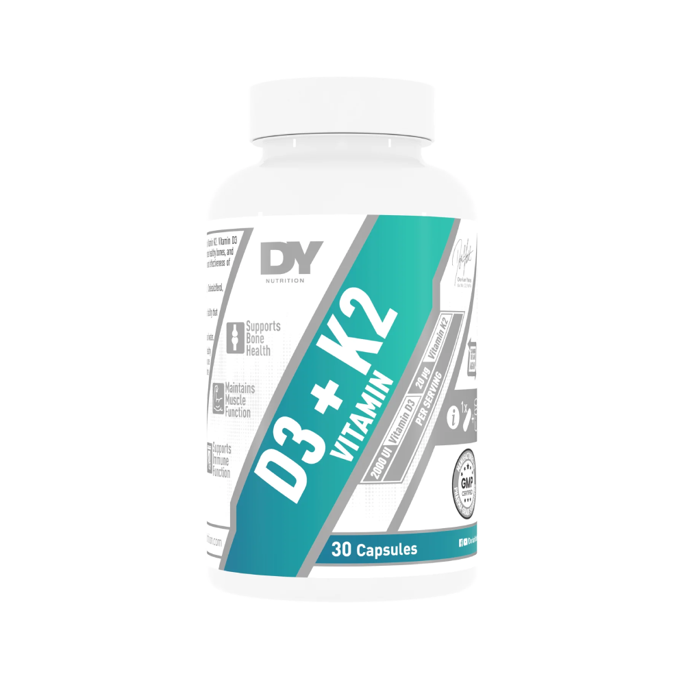 Vitamin D3 + K2 30caps (DY Nutrition)