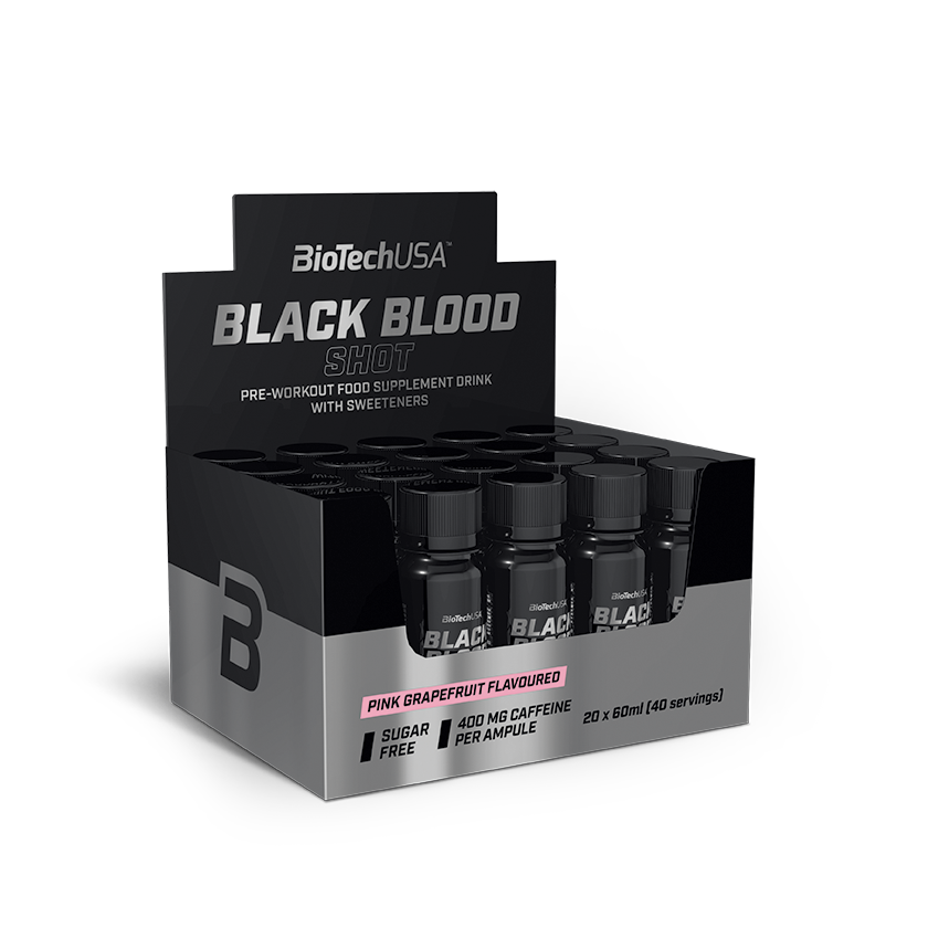 Black Blood Shot 20x60ml (BiotechUSA)