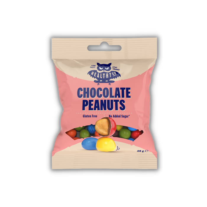 Chocolate Peanuts 40g (HealthyCo)