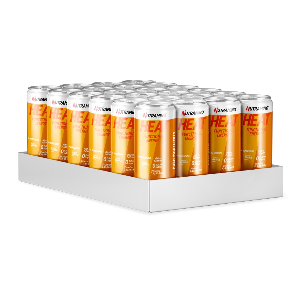 Heat Functional Energy Drink 24x330ml (Nutramino)