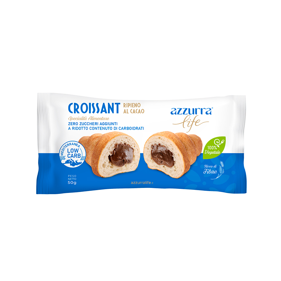 Low Carb High Protein Cocoa-filled Croissant 50g (Azzura Life)