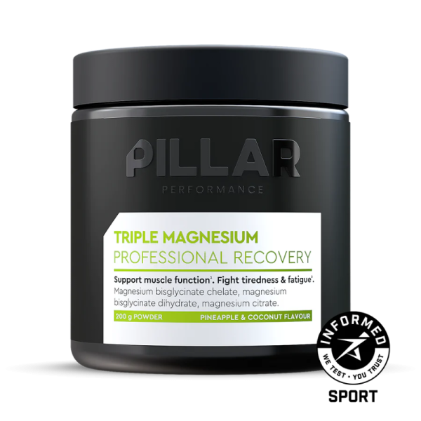 Triple Magnesium Powder 200g (Pillar Performance) Pineapple & Coconut