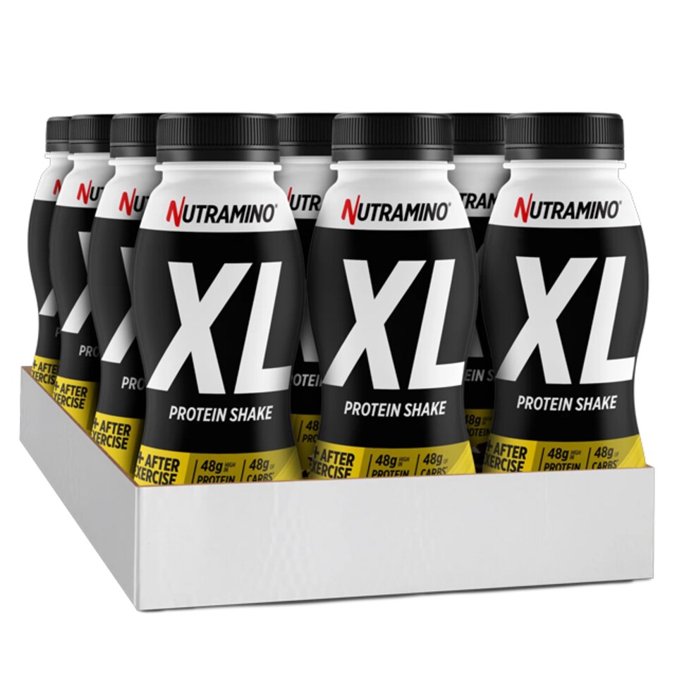 XL Protein Shake 12x475ml (Nutramino) BBE. 02/05/2026