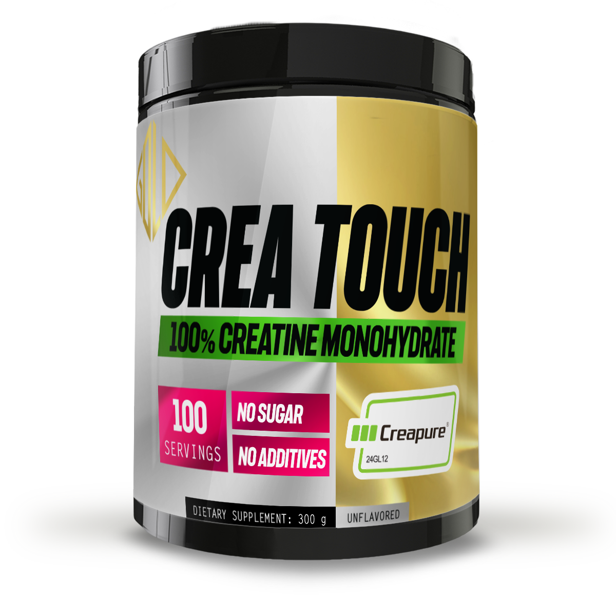 Crea Touch - 100% Creatine Monohydrate Creapure® 300g (GoldTouch Nutrition)