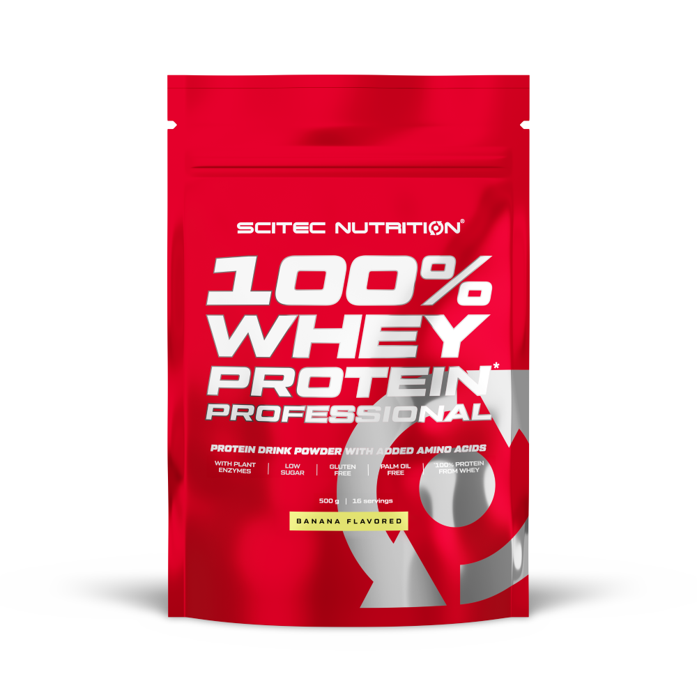 100% Whey Protein Professional 500g (Scitec Nutrition) Banana
