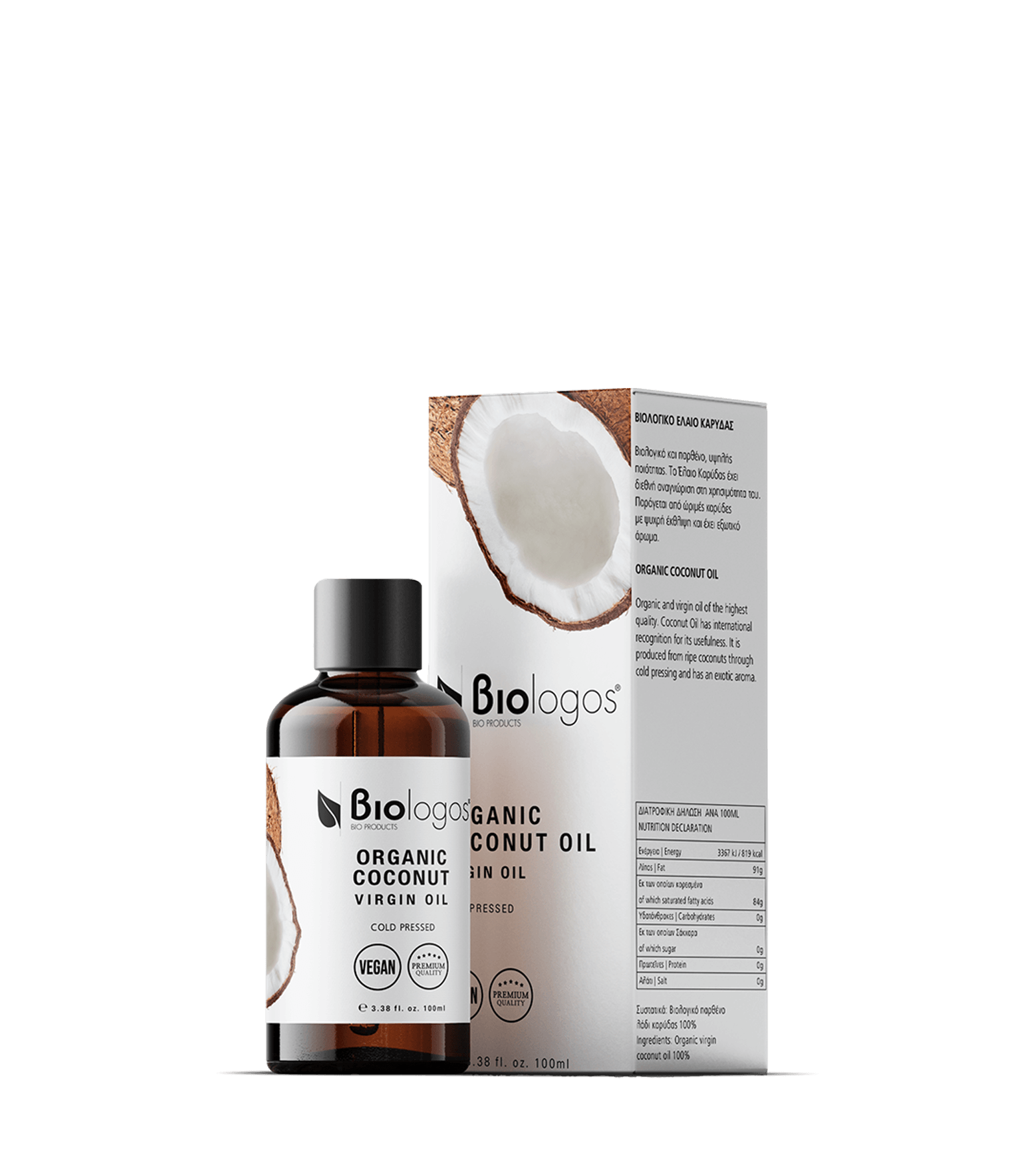 Λάδι Καρύδας 100ml (Βιολόγος)