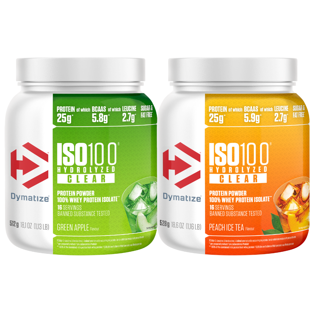 2x Iso 100 Hydrolyzed Clear 512g (Dymatize)