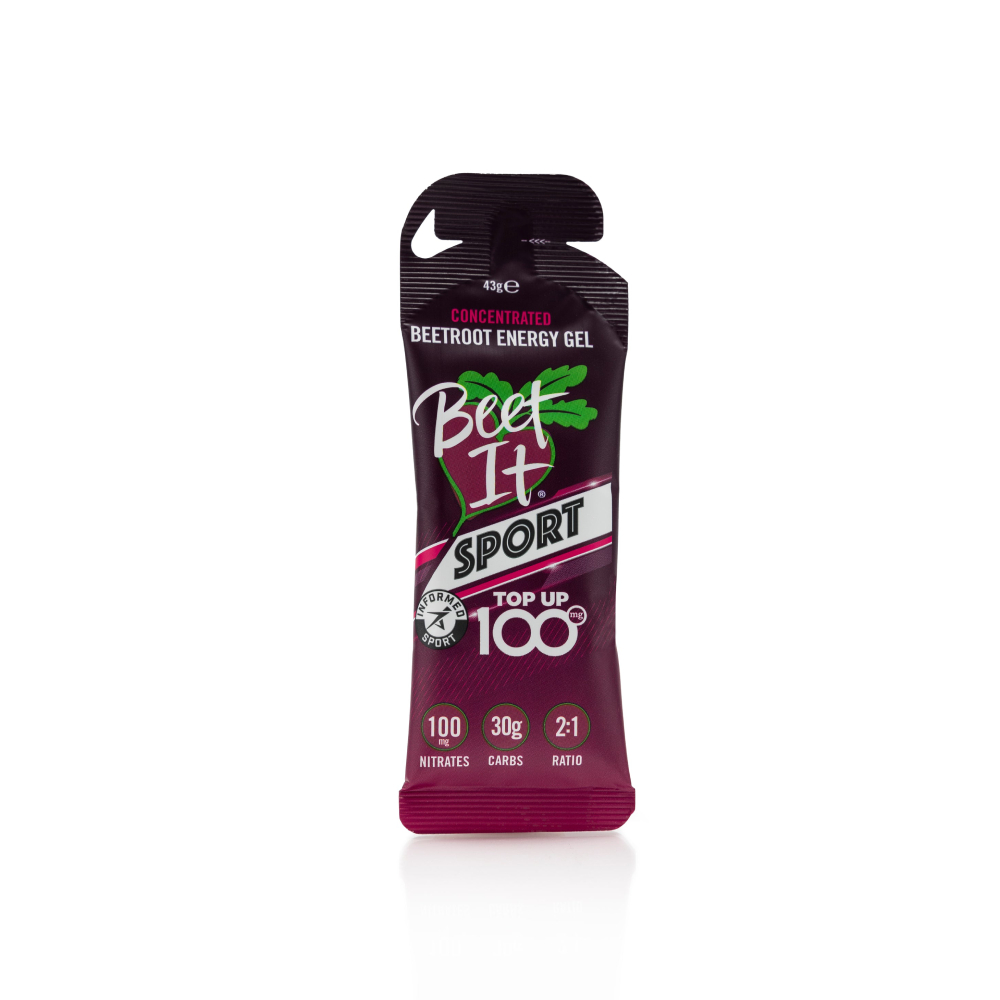 Beet It Sport Nitrate Energy Gel Top Up 100, 43g (Beet It Sport)