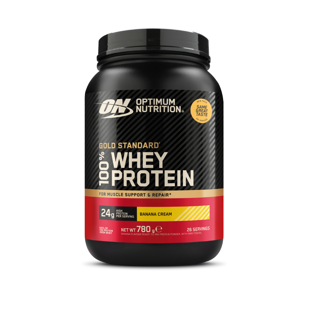 100% Whey Gold Standard 768g (Optimum Nutrition) Banana Cream