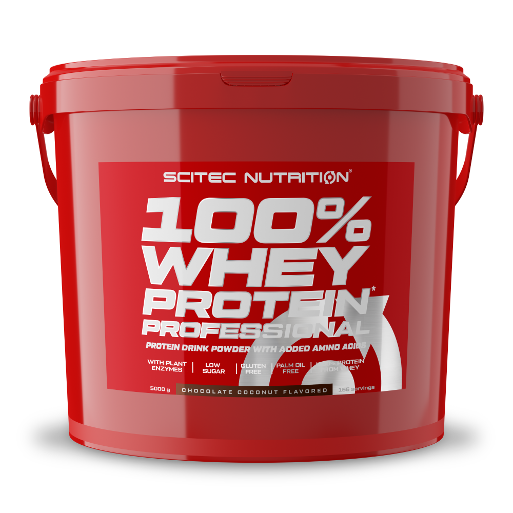 100% Whey Protein Professional 5000g (Scitec Nutrition) Chocolate Coconut