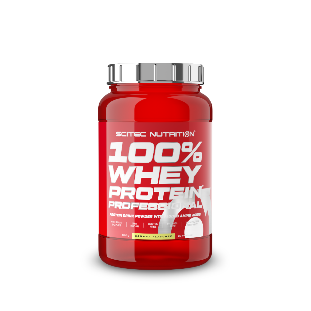 100% Whey Protein Professional 920g (Scitec Nutrition) Banana