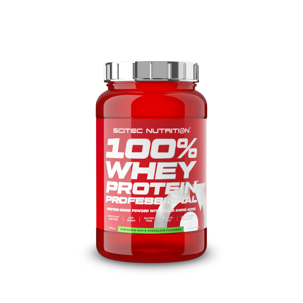 100% Whey Protein Professional 920g (Scitec Nutrition) Pistachio White Chocolate