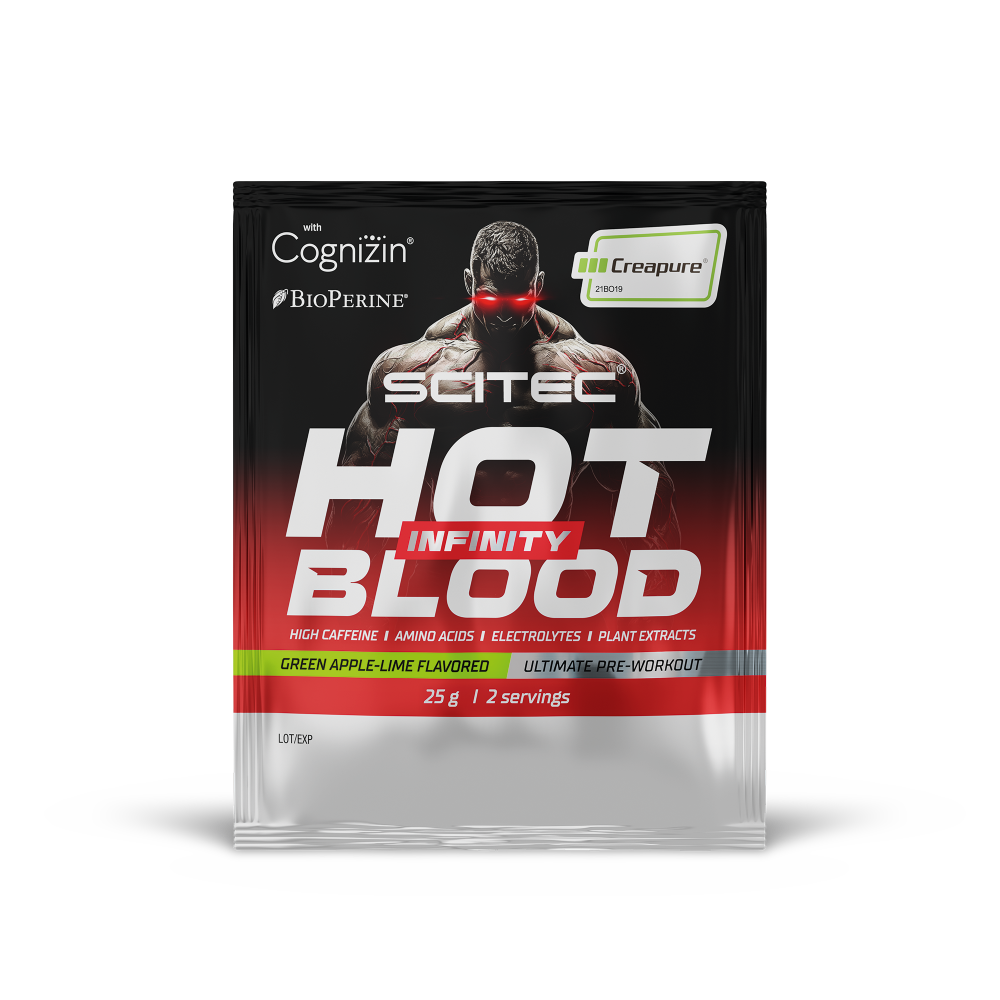 Hot Blood Infinity 25g (Scitec Nutrition) Green Apple - Lime