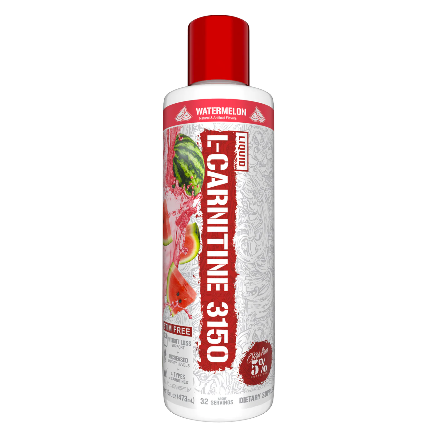 Liquid L-Carnitine 3150 473ml (5% Nutrition)