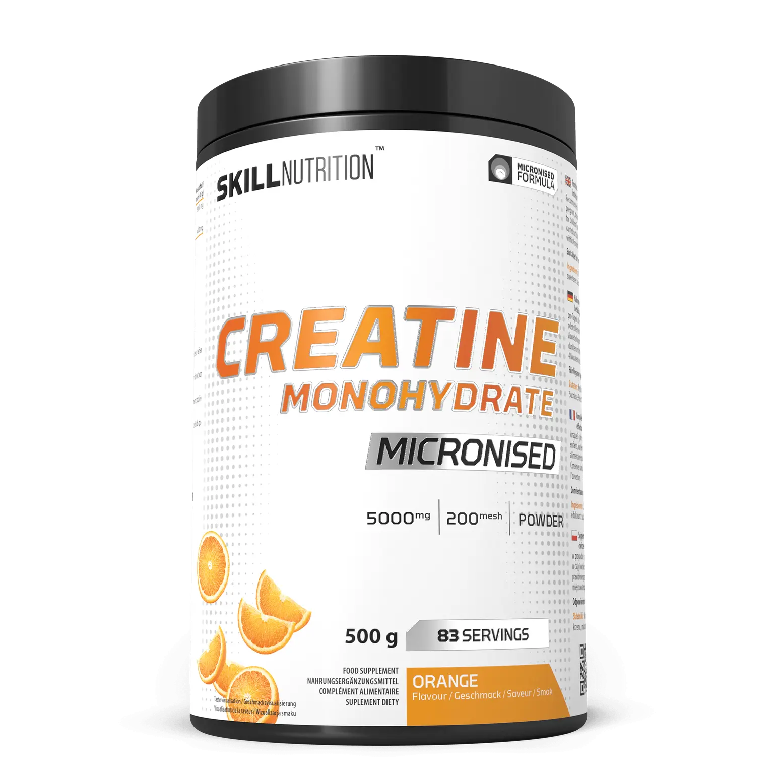 Micronised Creatine Monohydrate 500g (Skill Nutrition)
