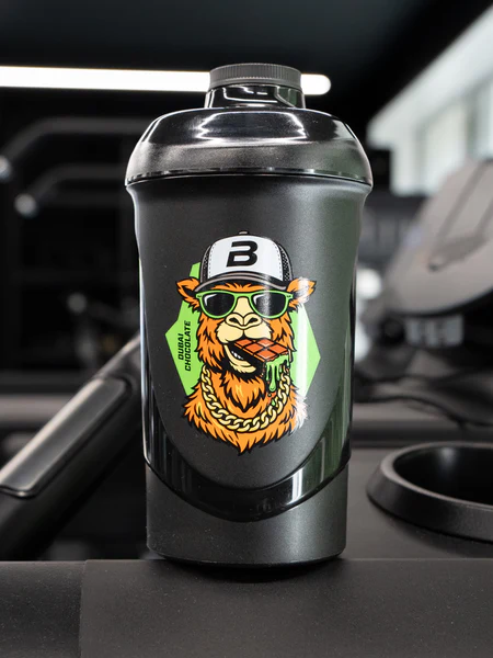 Limited Edition Black Shaker Dubai Chocolate 600ml (BiotechUSA)