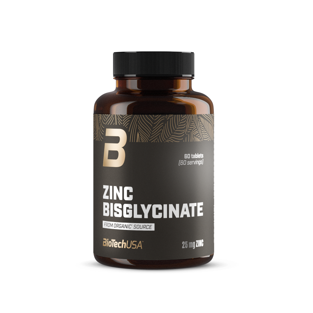 Zinc Bisglycinate 60tabs (BiotechUSA)