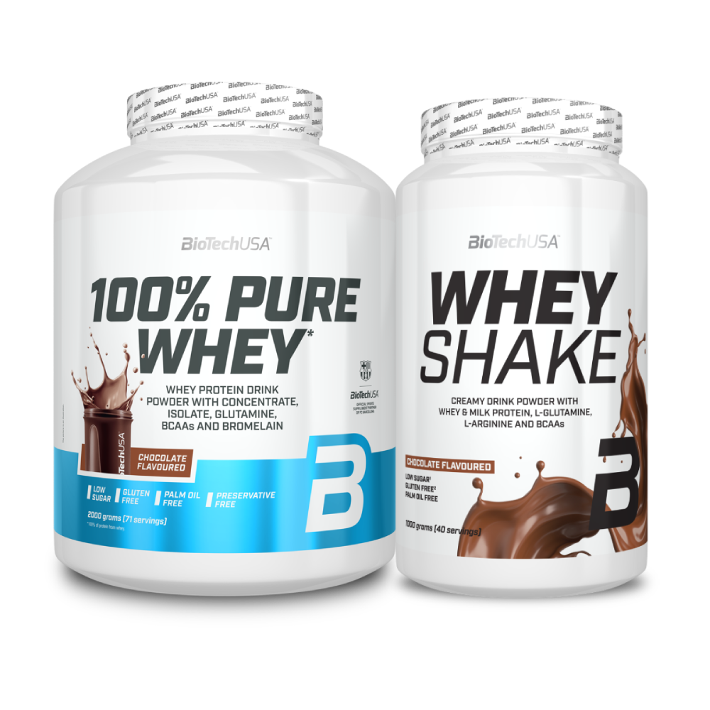 100% Pure Whey 2270g + Whey Shake 1000g (BiotechUSA)