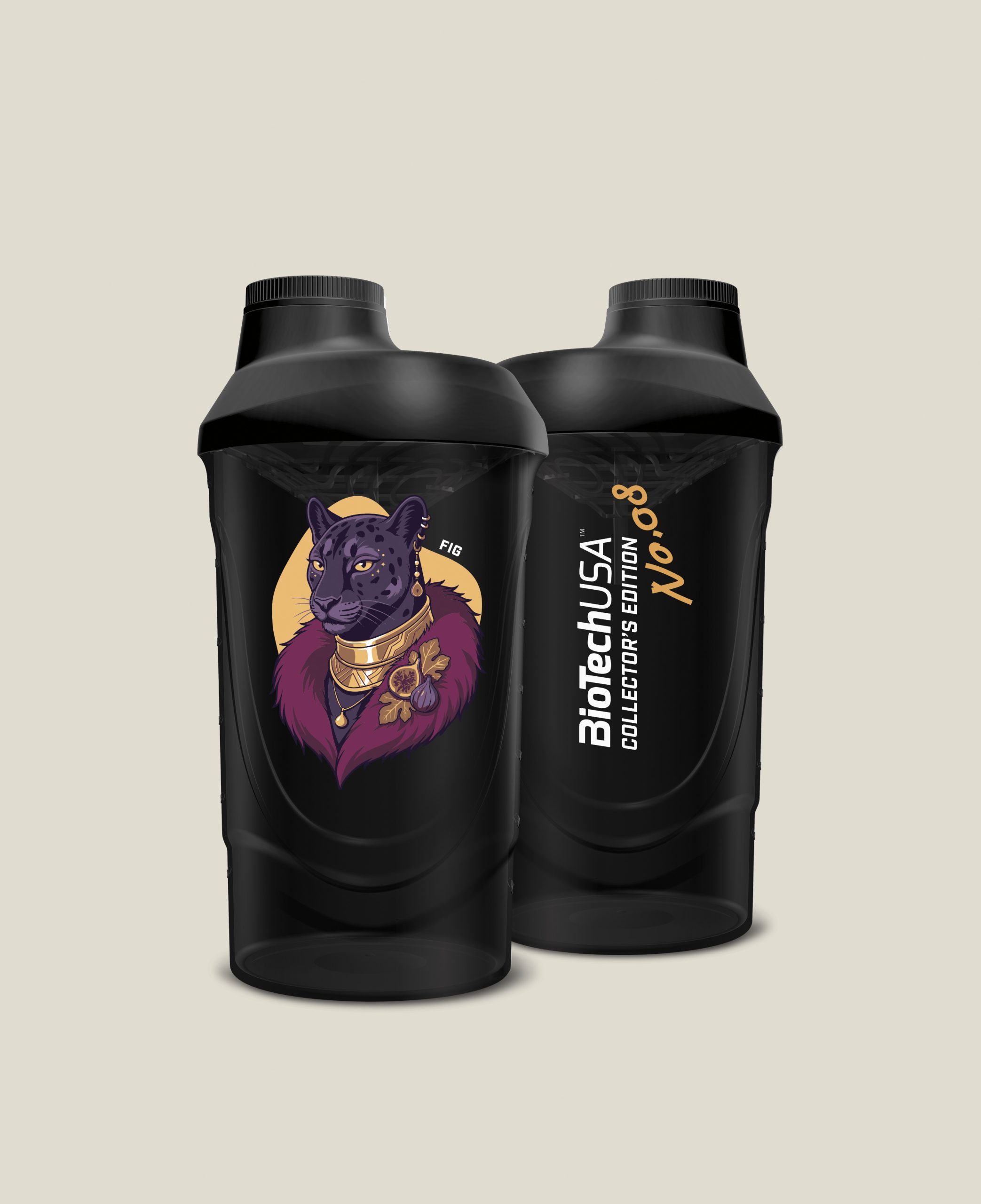 Limited Edition Black Shaker Fig 600ml (BiotechUSA)